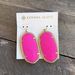 Kendra Scott Neon Pink Earrings